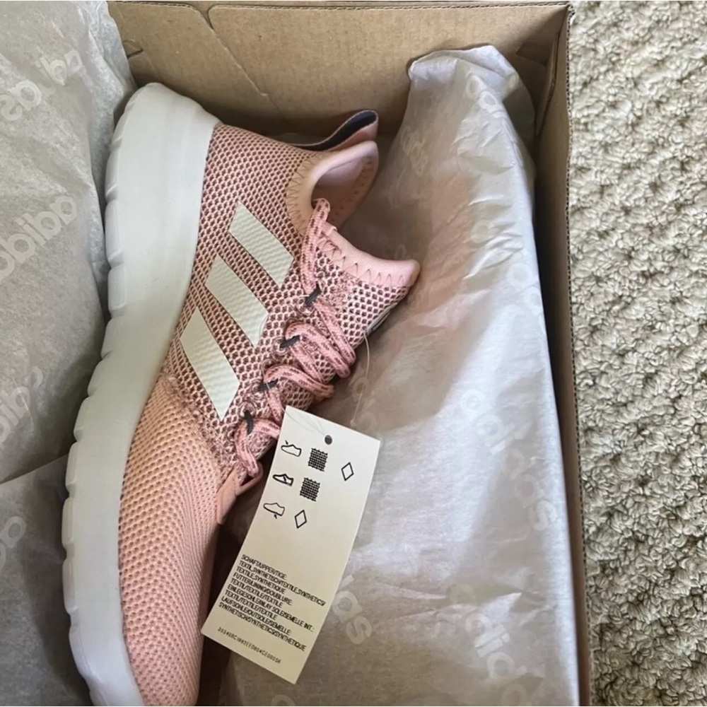 NWT Adidas Women’s Lite Racer RBN running shoes sized 5.5 - in original box - Picture 6 of 7